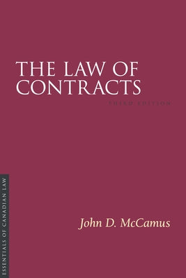 The Law of Contracts, 3/E by McCamus, John