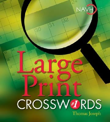 Large Print Crosswords #1 by Joseph, Thomas