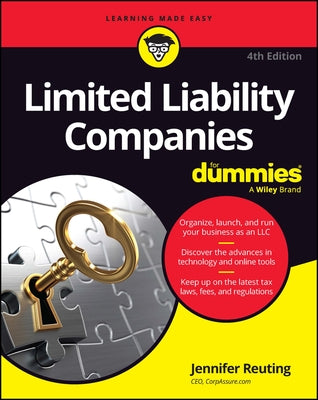 Limited Liability Companies for Dummies by Reuting, Jennifer