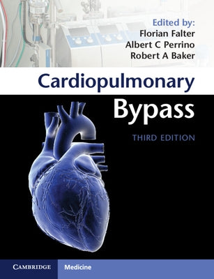 Paperback book titled "Cardiopulmonary Bypass" published by Cambridge University Press, with a cover featuring medical illustrations.