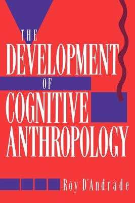 Paperback of The Development of Cognitive Anthropology by Cambridge University Press, featuring a book cover with text and design elements.