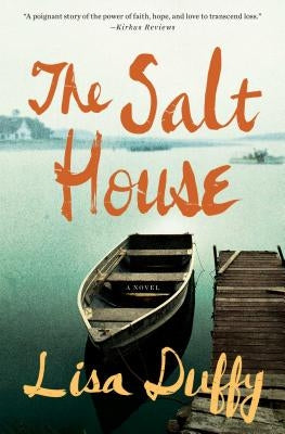 Paperback copy of The Salt House novel by Atria Books, featuring the book cover with title and author’s name.