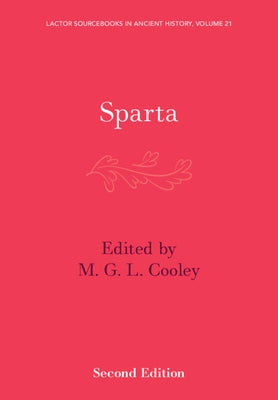 Paperback Sparta book by Cambridge University Press, showing the cover with the title and author details.