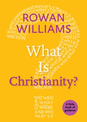 Paperback book titled "What Is Christianity?" by Church Publishing, featuring a cover with religious imagery and text.