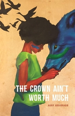 Paperback poetry book titled "The Crown Ain't Worth Much" by Button Poetry, showing the cover with bold typography.