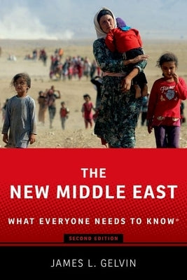 Paperback of "The New Middle East: What Everyone Needs to Know" by Oxford University Press, USA, showing the book cover.