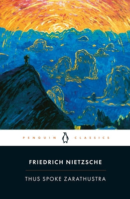 Paperback of Thus Spoke Zarathustra by Penguin Group, featuring the book cover with title and author details.