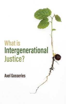 What Is Intergenerational Justice? Paperback Polity Press