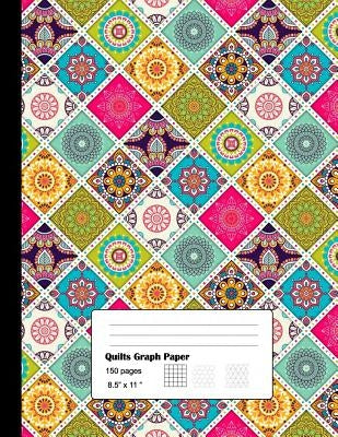 Quilts Graph Paper: Graph Paper 3 patterns for Quilts and Patchwork for Designs and Creativity/Square, Hexagon and Triangle by Publishing, Modhouses