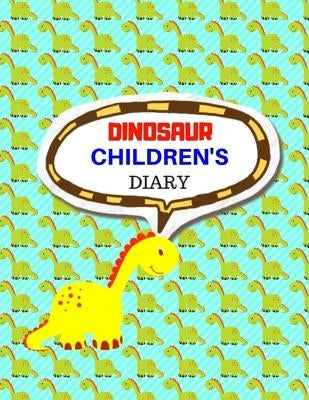 Dinosaur Children's Diary: For Kids Ages 4-8 Childhood Learning, Preschool Activity Book 100 Pages Size 8.5x11 Inch by Mozley, Maxima