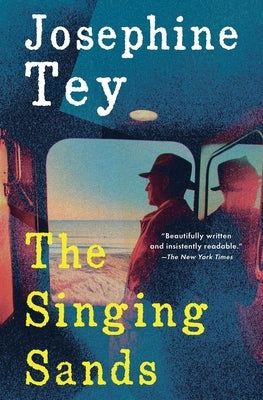 Paperback of The Singing Sands by Scribner Book Company, showing the book cover with artistic design and title text.