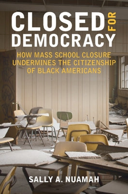 Paperback of "Closed for Democracy" by Cambridge University Press, showing the book cover with title and author details.