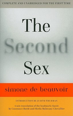 The Second Sex by De Beauvoir, Simone