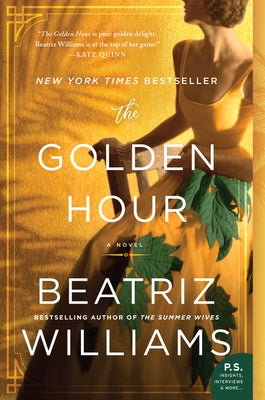 Paperback of "The Golden Hour" by William Morrow & Company featuring a cover image with warm sunset tones.