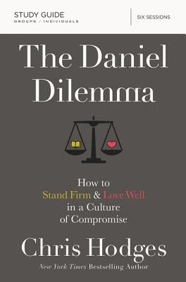 Paperback Bible study guide titled "The Daniel Dilemma" by HarperChristian Resources, featuring a cover with inspirational design.