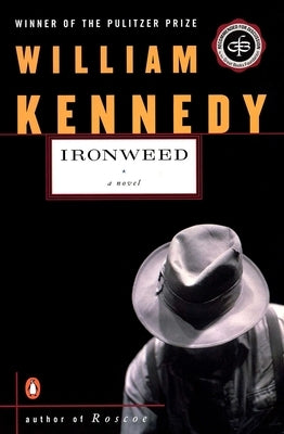 Paperback of Ironweed novel by Penguin Books, showing the front cover with title and author details.
