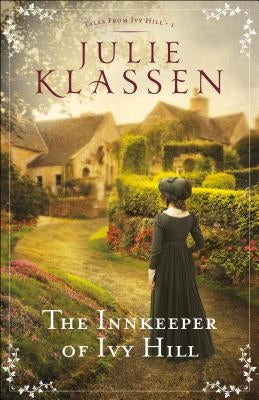 Paperback copy of "The Innkeeper of Ivy Hill" by Bethany House Publishers, showing the book cover with title and author details.