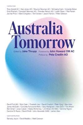 Australia Tomorrow Connor Court Publishing Pty Ltd