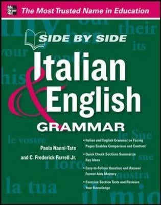 Side by Side Italian and English Grammar by Nanni-Tate, Paola