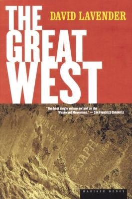 The Great West Paperback Mariner Books