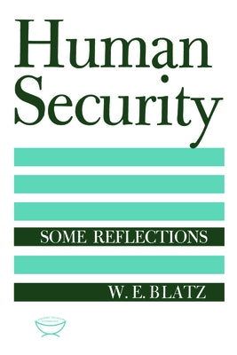 Human Security: Some Reflections Paperback University of Toronto Press