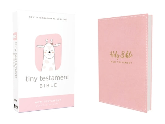 Niv, Tiny Testament Bible, New Testament, Leathersoft, Pink, Comfort Print by Zondervan