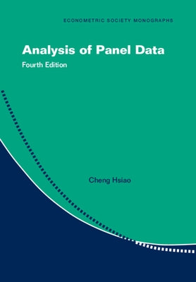 Analysis of Panel Data Paperback Cambridge University Press