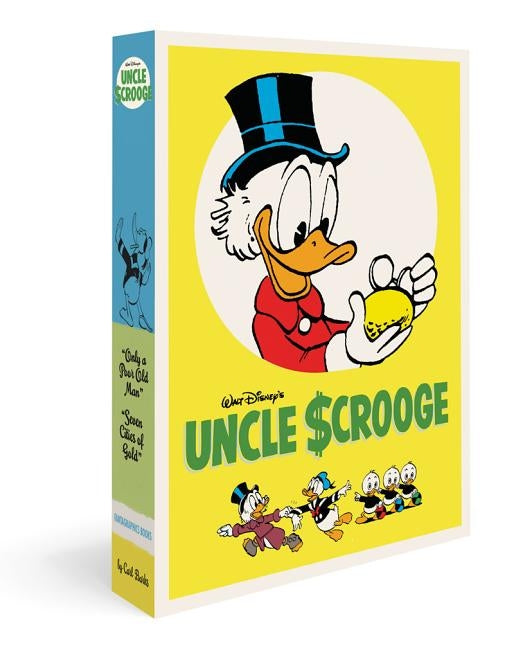 Walt Disney's Uncle Scrooge Gift Box Set: Only a Poor Old Man & the Seven Cities of Gold: Vols. 12 & 14 by Barks, Carl