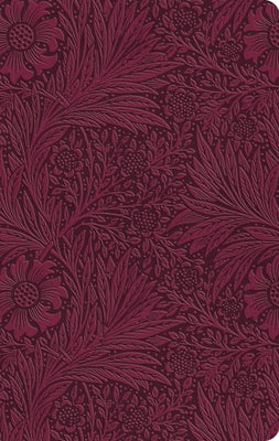 ESV Value Thinline Bible (Trutone, Raspberry, Floral Design) by 