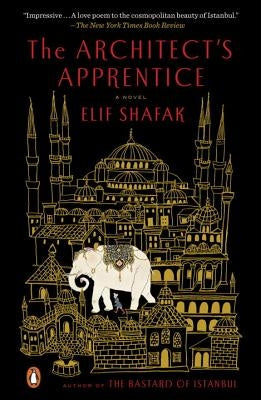 Cover of The Architect's Apprentice novel by Penguin Books featuring an intricate architectural illustration.