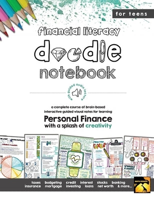 Personal Finance Doodle Notes: Brain Based Interactive Guided Notes Paperback Math Giraffe, LLC