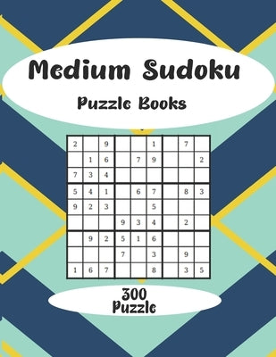 Meduim Soduko Puzzle Books_300 Sudoku puzzles Paperback Independently Published