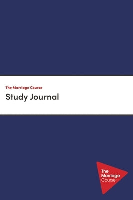 Paperback Marriage Course Study Journal by HarperChristian Resources with open pages and writing space for couples.