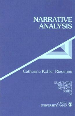Narrative Analysis Paperback Sage Publications, Inc