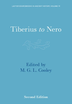 Paperback of "Tiberius to Nero" by Cambridge University Press, showing the book cover with title and author details.
