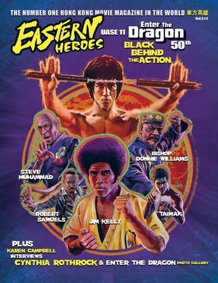 Eastern Heroes Bruce Lee 50th Anniversary Black Behind the Action Paperback Eastern Heroes