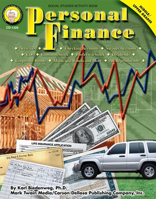 Personal Finance, Grades 5 - 12 Paperback Mark Twain Media