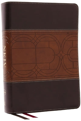 NKJV Study Bible, Leathersoft, Brown, Full-Color, Thumb Indexed, Comfort Print: The Complete Resource for Studying God's Word Bible Thomas Nelson