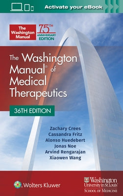 Washington Manual of Medical Therapeutics Spiral by Crees, Zachary