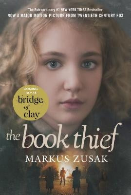 Paperback of The Book Thief by Alfred A. Knopf Books for Young Readers, showing the front cover with illustration and title.