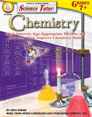 Science Tutor: Chemistry, Grades 7 - 12 Paperback Mark Twain Media