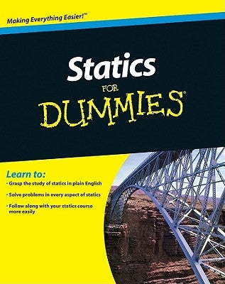 Statics for Dummies Paperback For Dummies