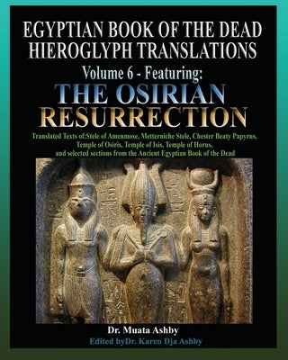 Egyptian Book of the Dead Hieroglyph Translations Volume 6 Featuring The Osirian Resurrection by Ashby, Muata