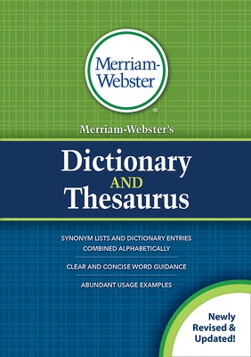Merriam-Webster's Dictionary and Thesaurus by Merriam-Webster