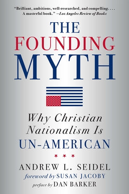 Paperback of The Founding Myth by Union Square & Co., showing the book cover with title and author text.