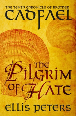 Paperback copy of The Pilgrim of Hate by Mysteriouspress.Com/Open Road, featuring the book cover with dark, mysterious artwork.