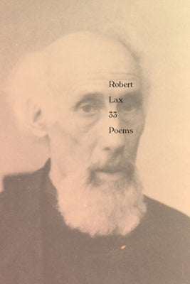 33 Poems by Lax, Robert