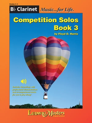 Competition Solos, Book 3 Clarinet by Harris, Floyd
