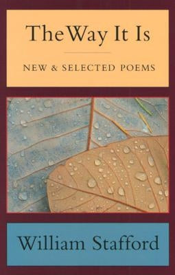 Paperback of "The Way It Is: New and Selected Poems" by Graywolf Press, featuring a cover with poetic artwork.