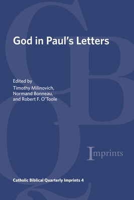 God in Paul's Letters Paperback Pickwick Publications